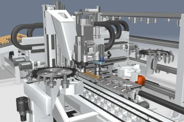 园林用金属工具制造3d机械产品动画